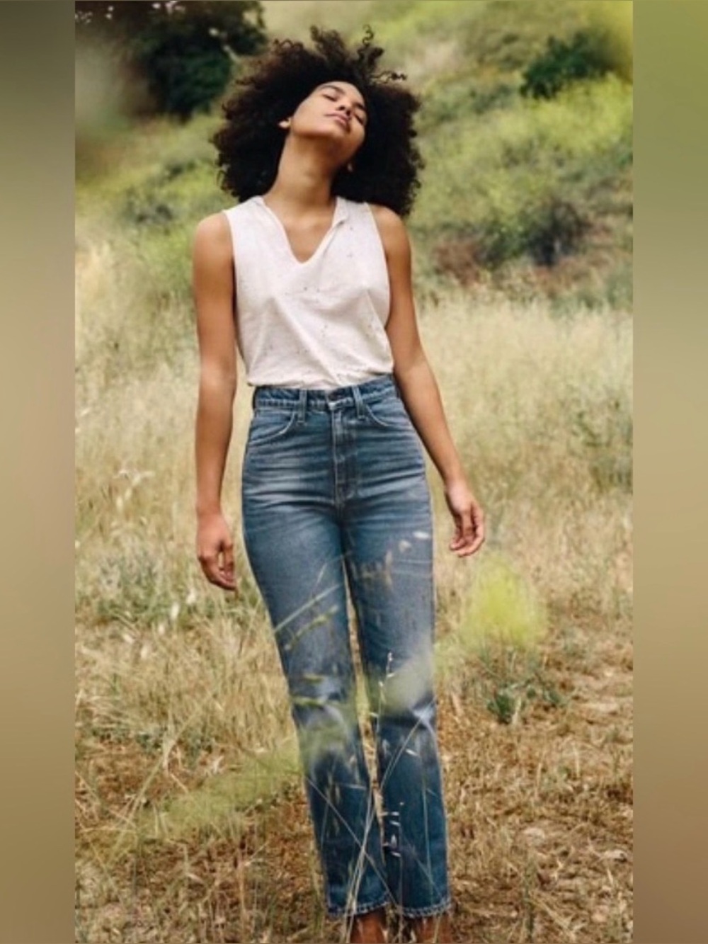 Imogene + Willie Sophie high rise jeans, cropped